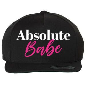 Absolute Babe Cool Gift Wool Snapback Cap