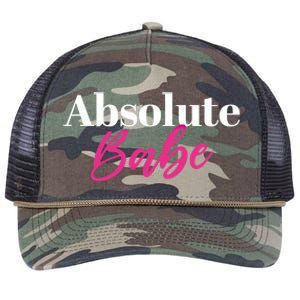 Absolute Babe Cool Gift Retro Rope Trucker Hat Cap