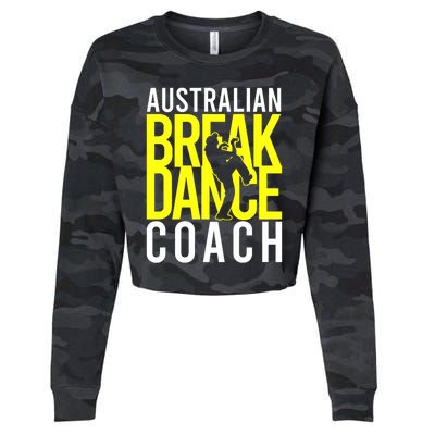 Australian Breakdance Coach Costume Break Dancer Matching Cropped Pullover Crew