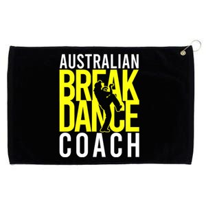 Australian Breakdance Coach Costume Break Dancer Matching Grommeted Golf Towel