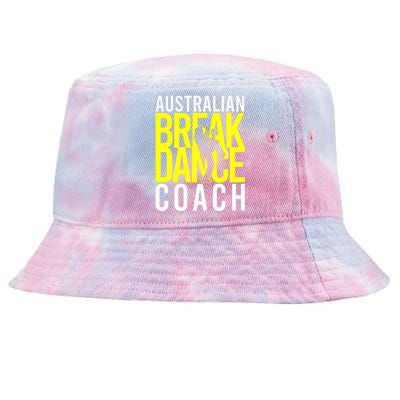 Australian Breakdance Coach Costume Break Dancer Matching Tie-Dyed Bucket Hat