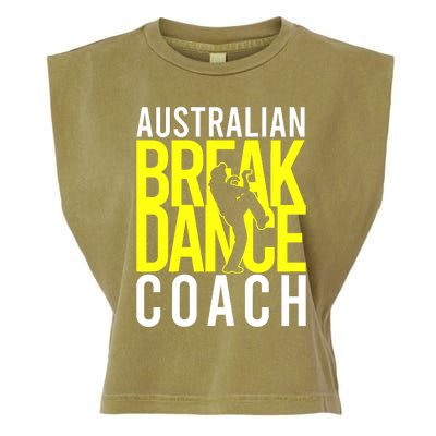 Australian Breakdance Coach Costume Break Dancer Matching Garment-Dyed Women's Muscle Tee