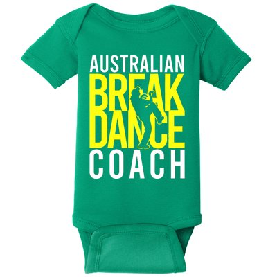 Australian Breakdance Coach Costume Break Dancer Matching Baby Bodysuit