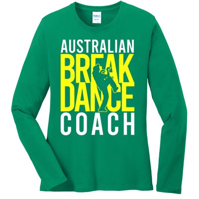 Australian Breakdance Coach Costume Break Dancer Matching Ladies Long Sleeve Shirt