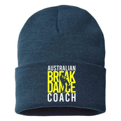 Australian Breakdance Coach Costume Break Dancer Matching Sustainable Knit Beanie