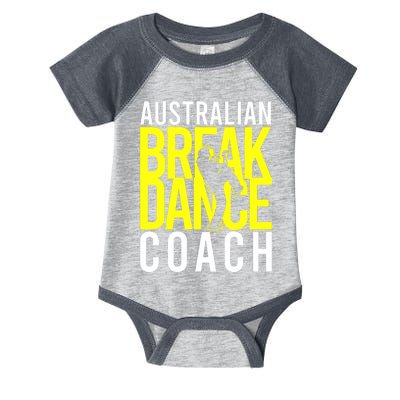 Australian Breakdance Coach Costume Break Dancer Matching Infant Baby Jersey Bodysuit