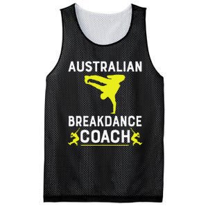 Australian Breakdancer Costume Coach Break Dancer Matching Gift Mesh Reversible Basketball Jersey Tank