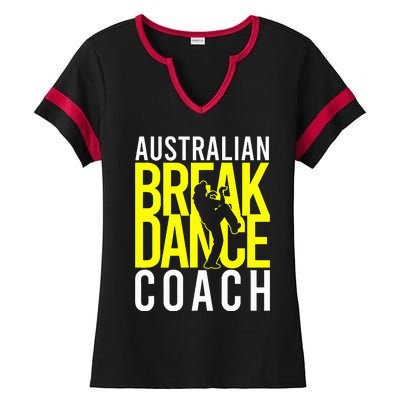 Australian Breakdance Coach Costume Ladies Halftime Notch Neck Tee