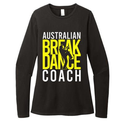 Australian Breakdance Coach Costume Womens CVC Long Sleeve Shirt