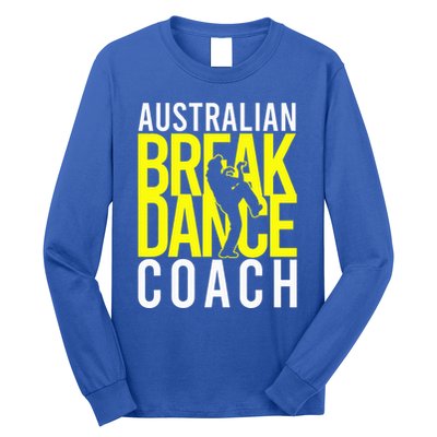 Australian Breakdance Coach Costume Long Sleeve Shirt