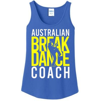 Australian Breakdance Coach Costume Ladies Essential Tank