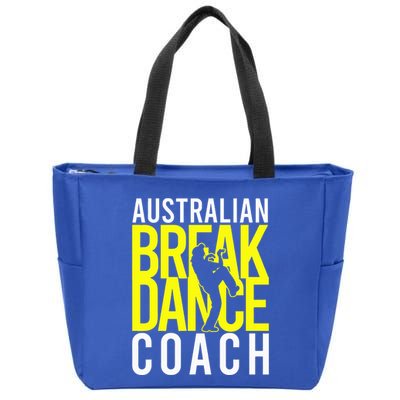 Australian Breakdance Coach Costume Zip Tote Bag
