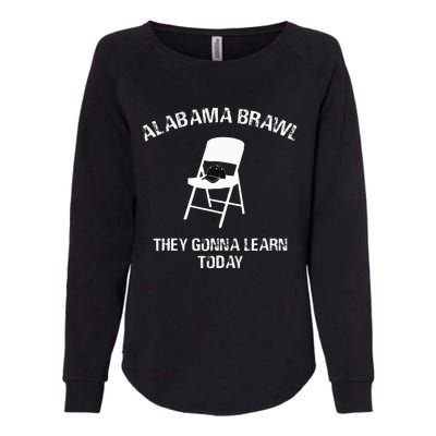 Alabama Brawl Chair A Mass Brawl Breaks Out On Alabama Womens California Wash Sweatshirt