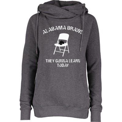 Alabama Brawl Chair A Mass Brawl Breaks Out On Alabama Womens Funnel Neck Pullover Hood