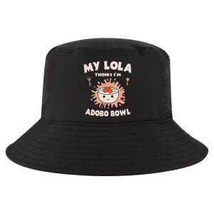 Adobo Bowl Chicken Lola Cuisine Philippine Flag Grandma Cool Comfort Performance Bucket Hat