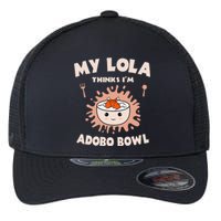 Adobo Bowl Chicken Lola Cuisine Philippine Flag Grandma Flexfit Unipanel Trucker Cap