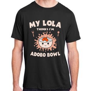 Adobo Bowl Chicken Lola Cuisine Philippine Flag Grandma Adult ChromaSoft Performance T-Shirt