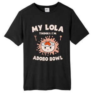 Adobo Bowl Chicken Lola Cuisine Philippine Flag Grandma Tall Fusion ChromaSoft Performance T-Shirt