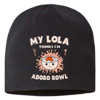 Adobo Bowl Chicken Lola Cuisine Philippine Flag Grandma Sustainable Beanie