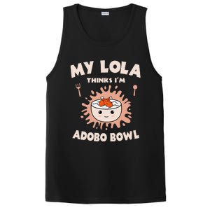 Adobo Bowl Chicken Lola Cuisine Philippine Flag Grandma PosiCharge Competitor Tank