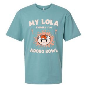 Adobo Bowl Chicken Lola Cuisine Philippine Flag Grandma Sueded Cloud Jersey T-Shirt