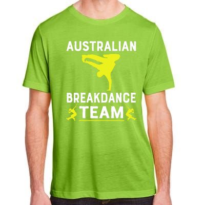 Australian Breakdancer Costume Team Break Dancer Matching Adult ChromaSoft Performance T-Shirt