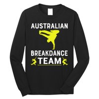 Australian Breakdancer Costume Team Break Dancer Matching Long Sleeve Shirt