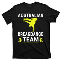 Australian Breakdancer Costume Team Break Dancer Matching T-Shirt