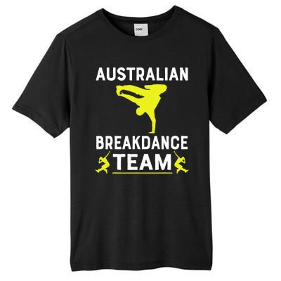 Australian Breakdancer Costume Team Break Dancer Matching Tall Fusion ChromaSoft Performance T-Shirt