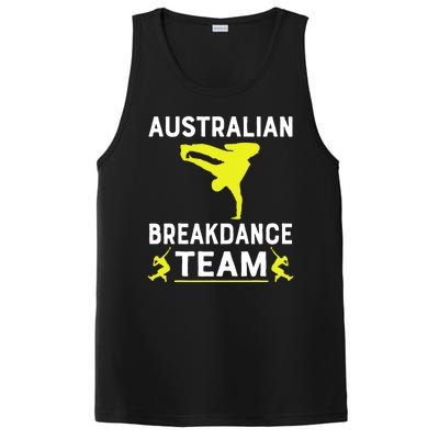 Australian Breakdancer Costume Team Break Dancer Matching PosiCharge Competitor Tank