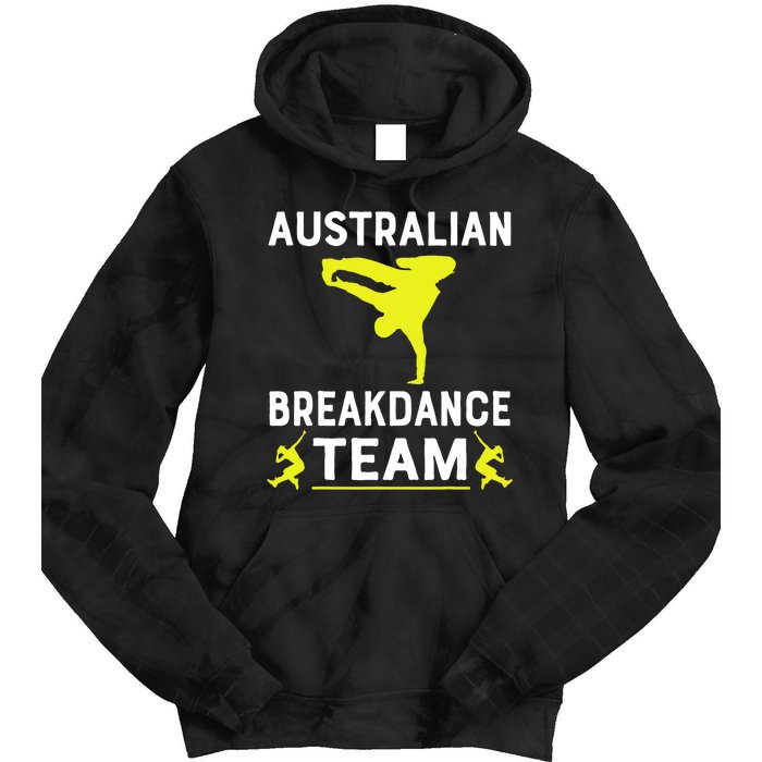 Australian Breakdancer Costume Team Break Dancer Matching Tie Dye Hoodie