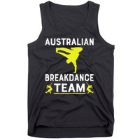 Australian Breakdancer Costume Team Break Dancer Matching Tank Top