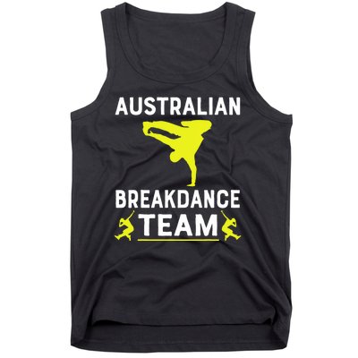 Australian Breakdancer Costume Team Break Dancer Matching Tank Top