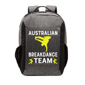 Australian Breakdancer Costume Team Break Dancer Matching Vector Backpack