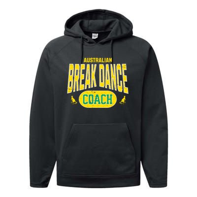 Australian Breakdance Coach Costume Outfit Halloween Party Performance Fleece Hoodie