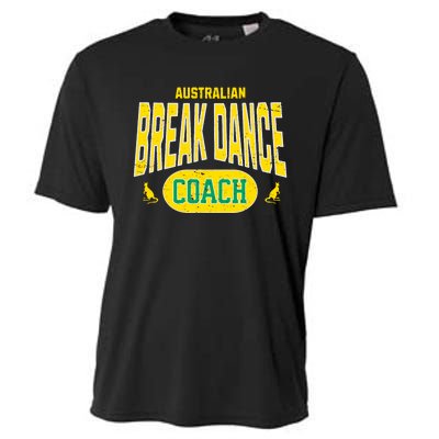 Australian Breakdance Coach Costume Outfit Halloween Party Cooling Performance Crew T-Shirt