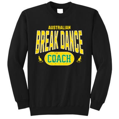 Australian Breakdance Coach Costume Outfit Halloween Party Tall Sweatshirt