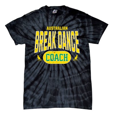 Australian Breakdance Coach Costume Outfit Halloween Party Tie-Dye T-Shirt