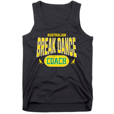 Australian Breakdance Coach Costume Outfit Halloween Party Tank Top