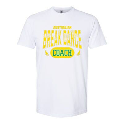 Australian Breakdance Coach Costume Outfit Halloween Party Softstyle® CVC T-Shirt