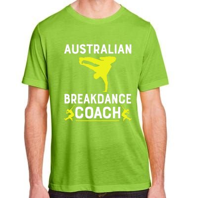 Australian Breakdancer Costume Coach Break Dancer Matching Adult ChromaSoft Performance T-Shirt