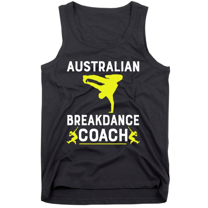 Australian Breakdancer Costume Coach Break Dancer Matching Tank Top