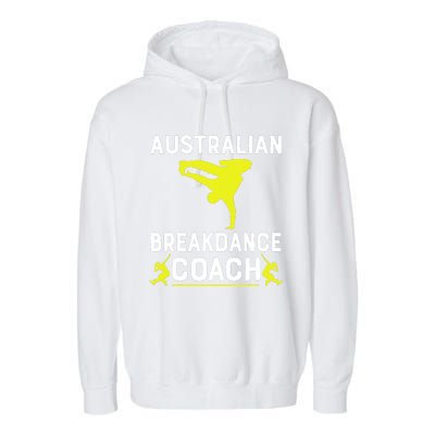 Australian Breakdancer Costume Coach Break Dancer Matching Garment-Dyed Fleece Hoodie