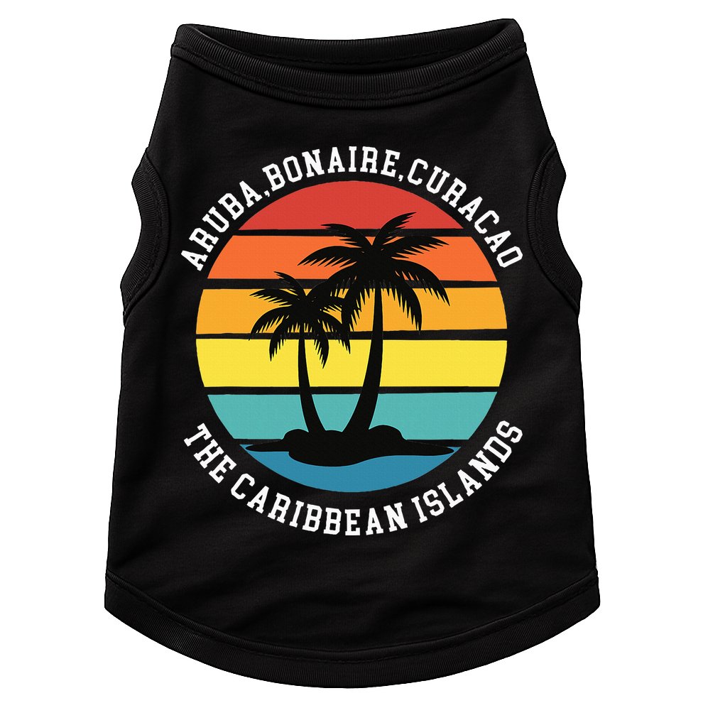 Aruba Bonaire Curacao The Caribbean Islands Vacation Doggie Tank
