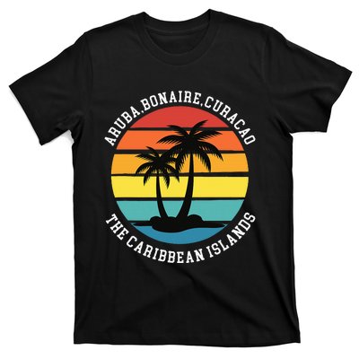 Aruba Bonaire Curacao The Caribbean Islands Vacation T-Shirt