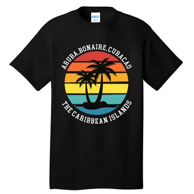 Aruba Bonaire Curacao The Caribbean Islands Vacation Tall T-Shirt