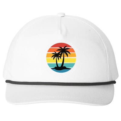 Aruba Bonaire Curacao The Caribbean Islands Vacation Snapback Five-Panel Rope Hat