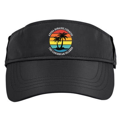 Aruba Bonaire Curacao The Caribbean Islands Vacation Adult Drive Performance Visor