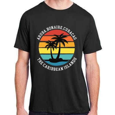 Aruba Bonaire Curacao The Caribbean Islands Vacation Adult ChromaSoft Performance T-Shirt