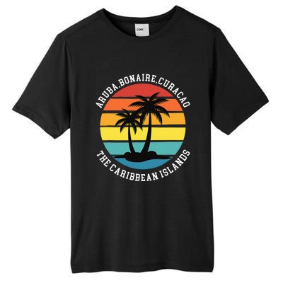 Aruba Bonaire Curacao The Caribbean Islands Vacation Tall Fusion ChromaSoft Performance T-Shirt